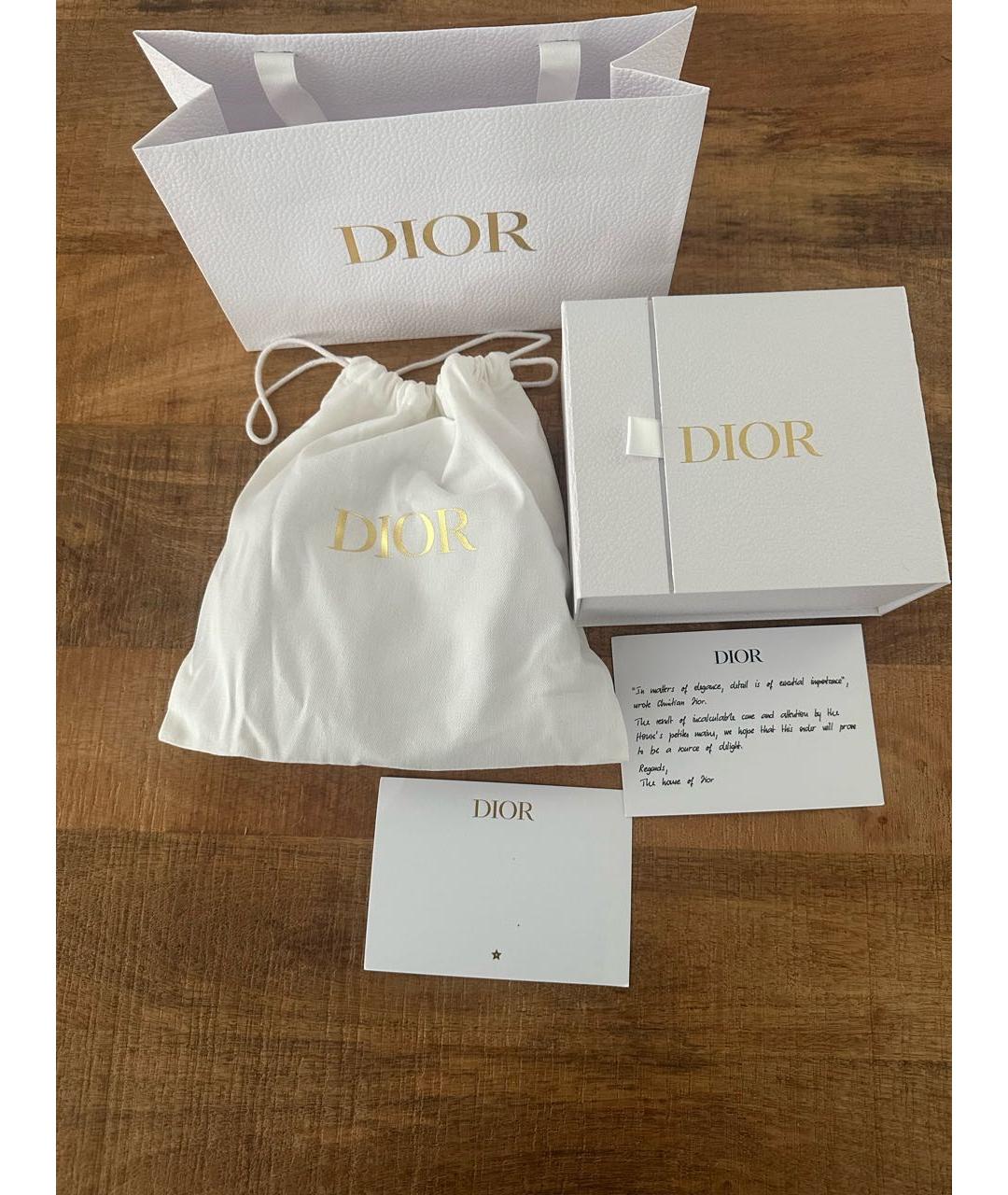 CHRISTIAN DIOR Бежевый кожаный ремень, фото 4