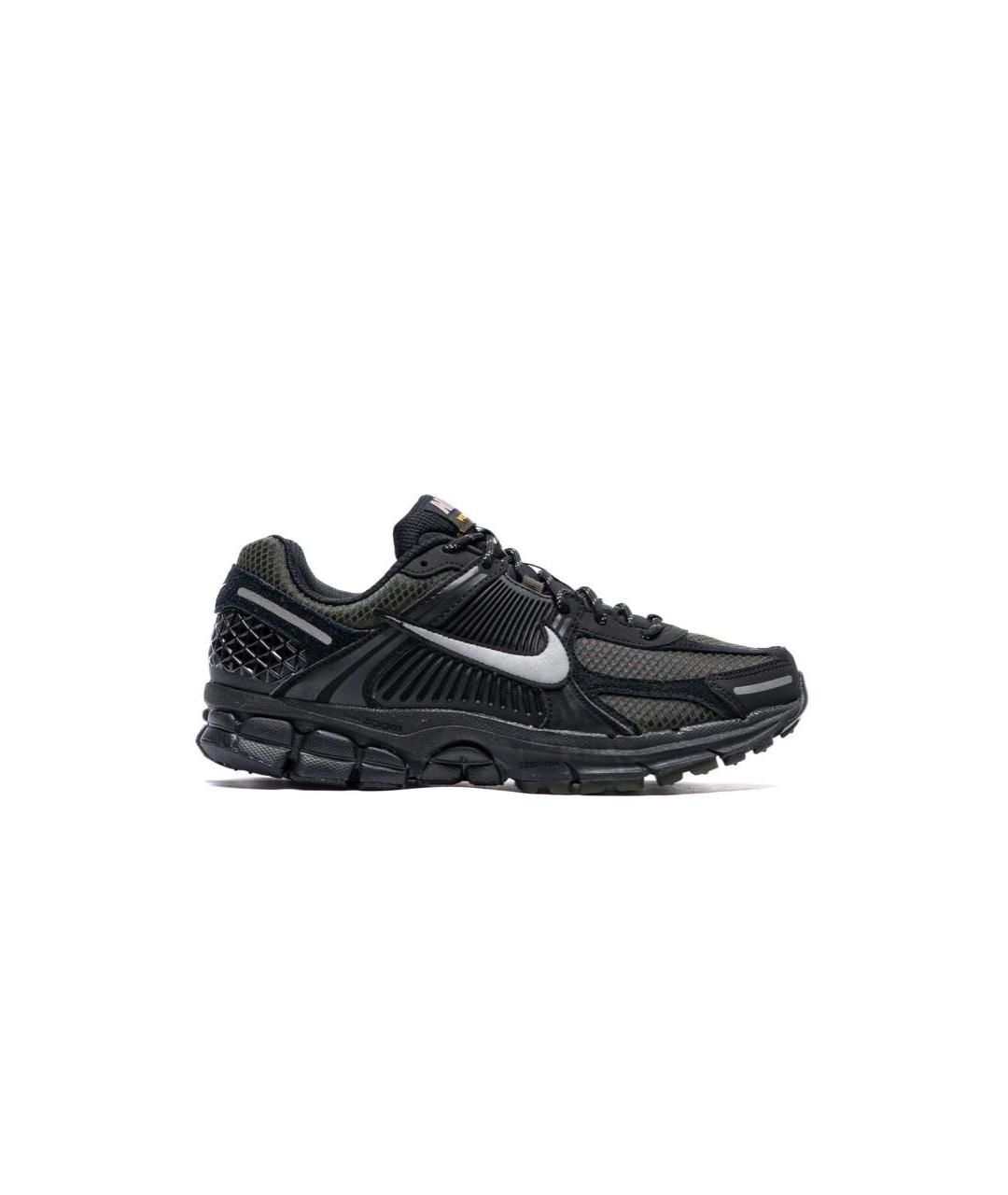 NIKE Черные текстильные низкие кроссовки / кеды, фото 9