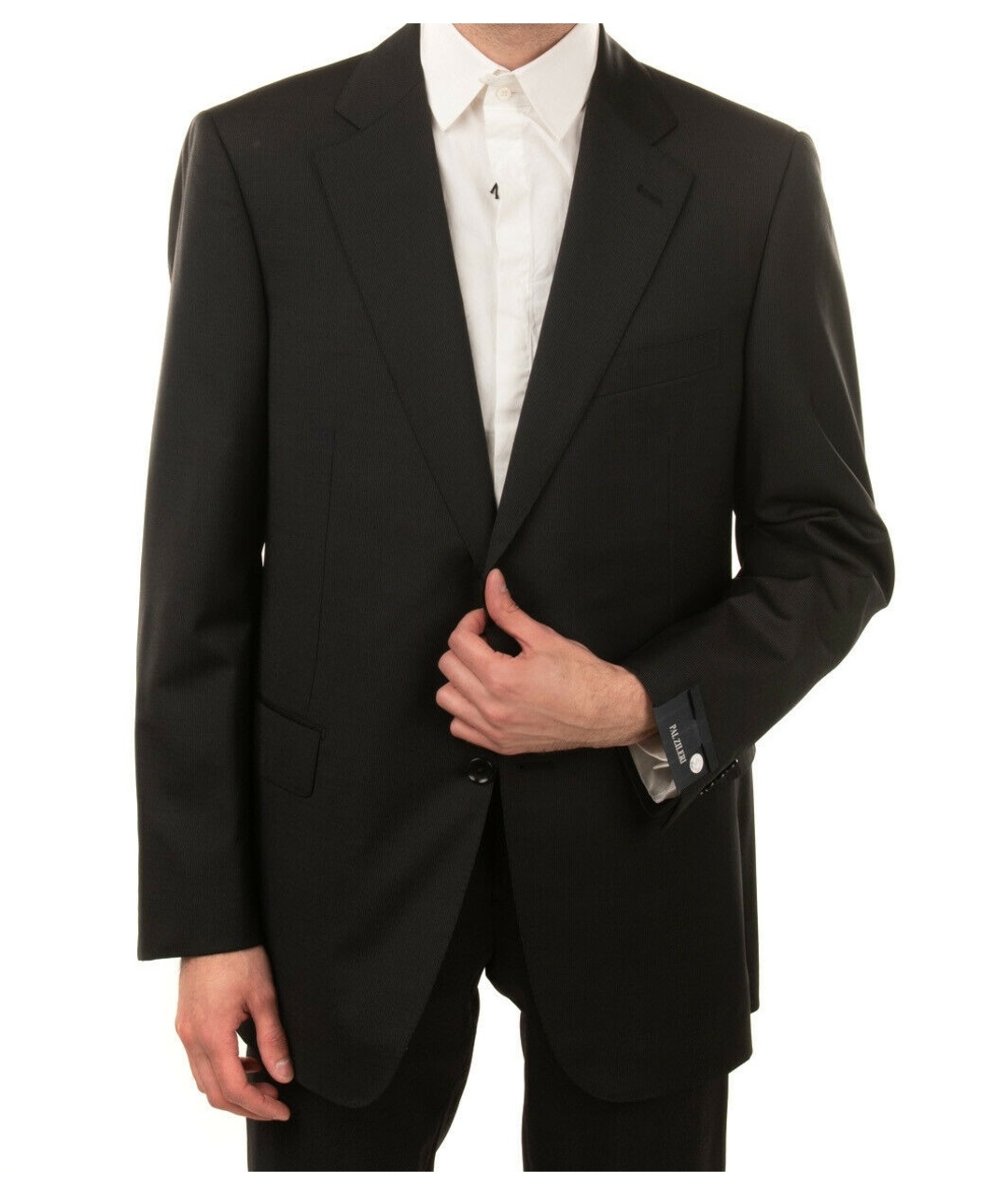 PAL ZILERI Черный шерстяной пиджак, фото 9