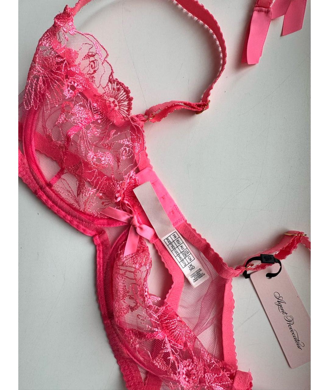 AGENT PROVOCATEUR Коралловый комплекты, фото 6