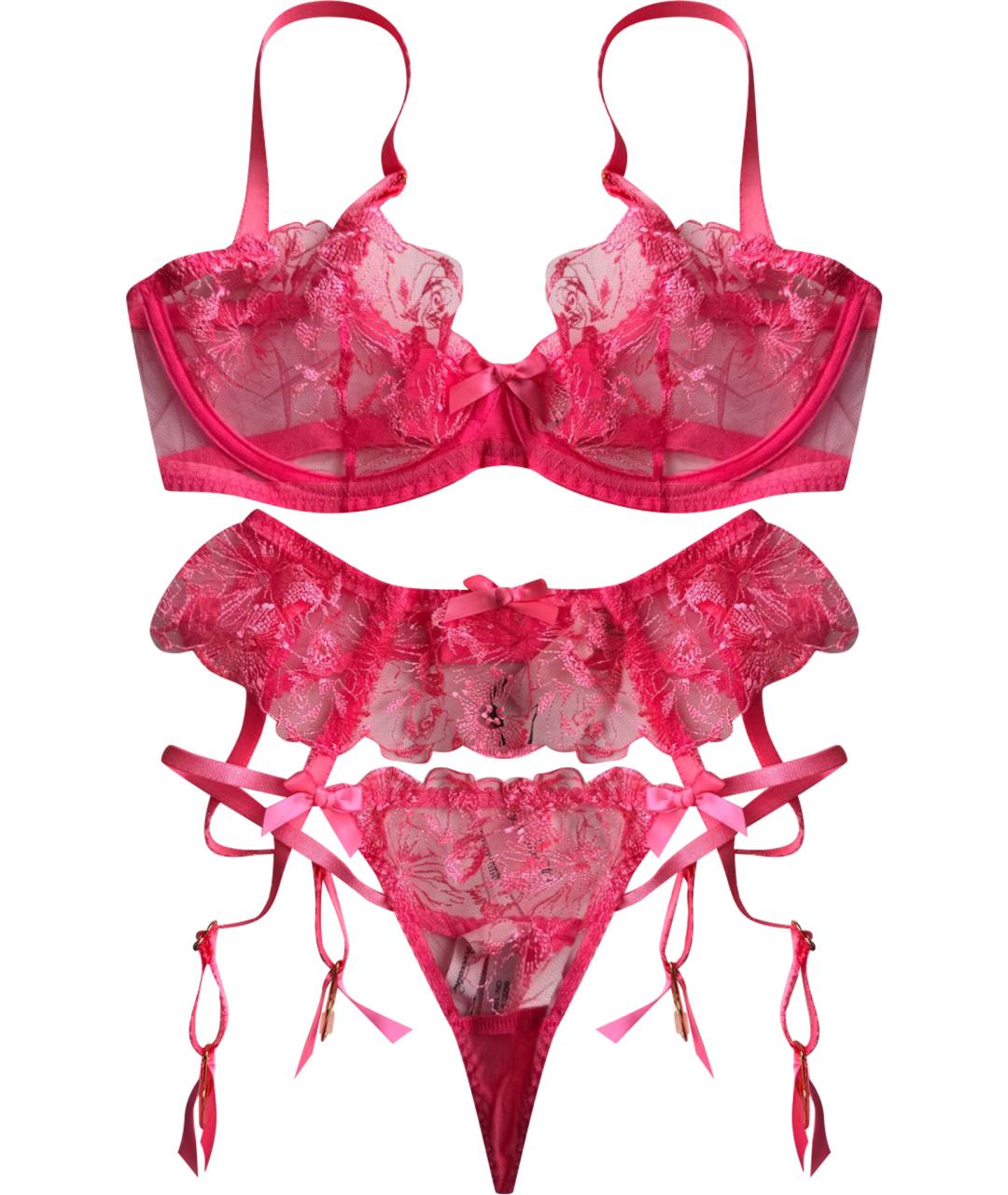 AGENT PROVOCATEUR Коралловый комплекты, фото 1