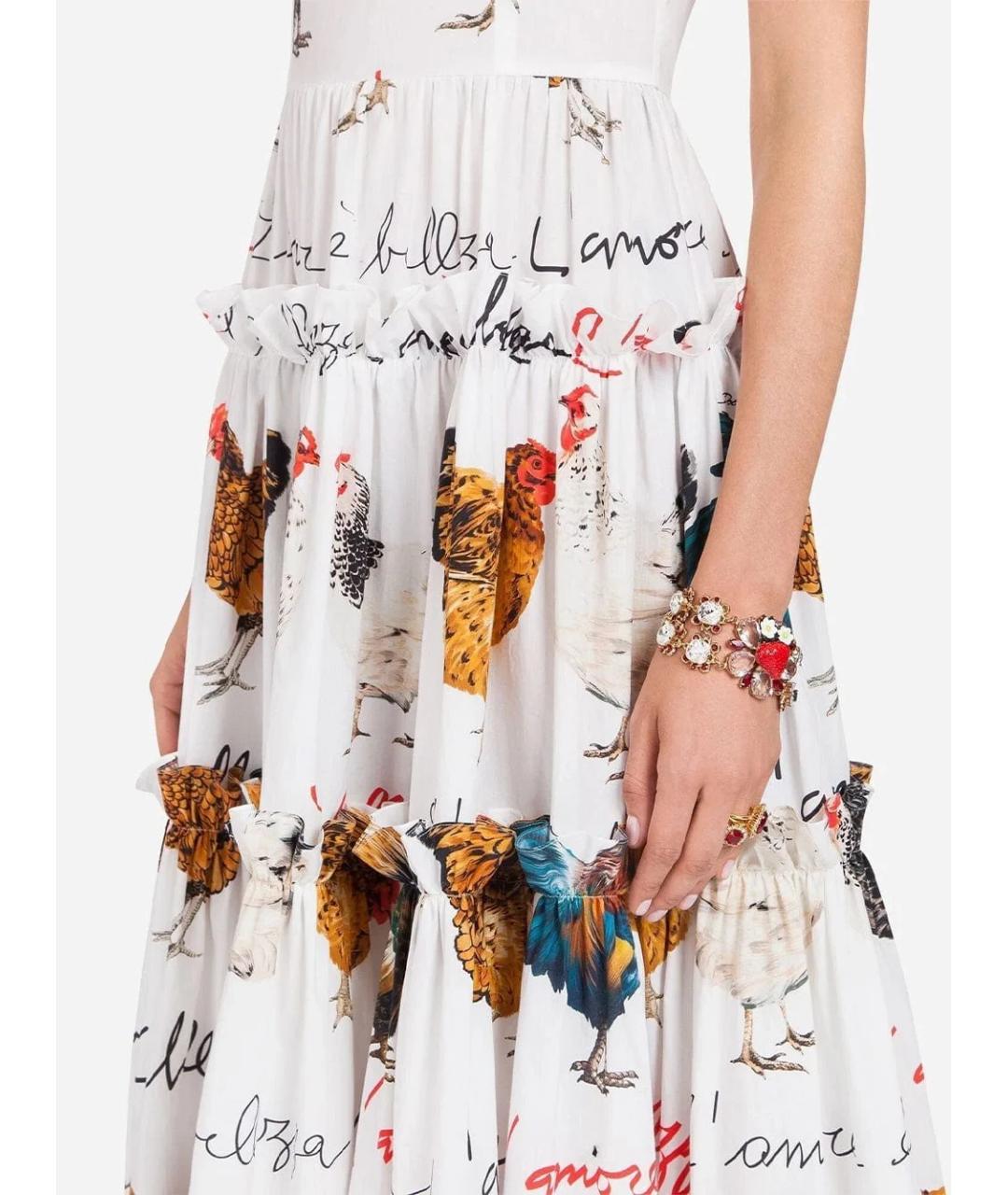 DOLCE&GABBANA Мульти сарафан, фото 4