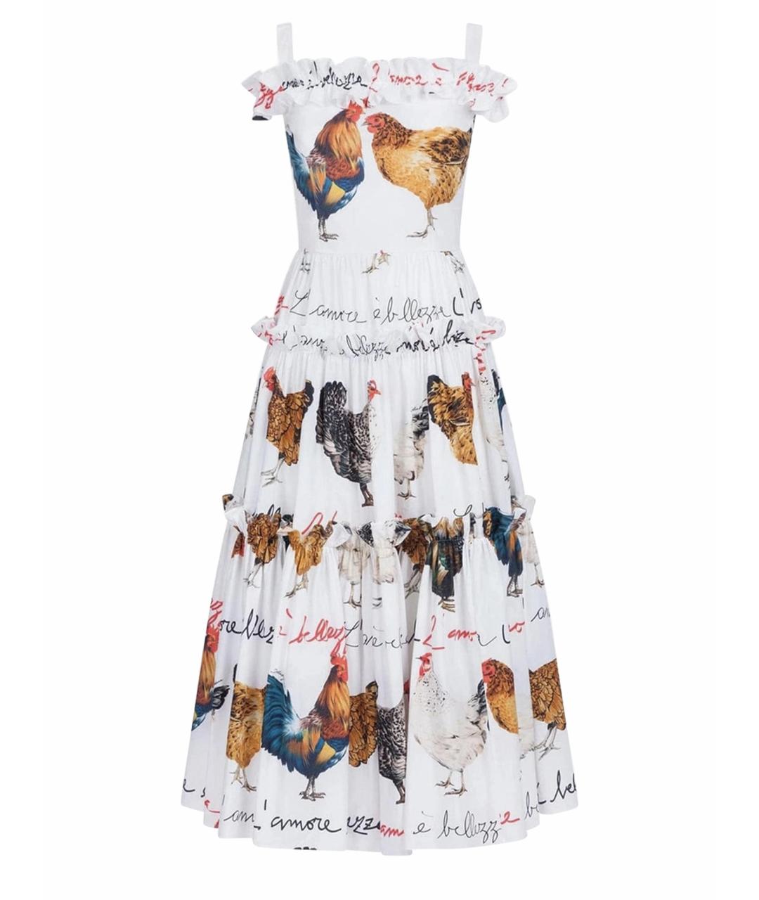 DOLCE&GABBANA Мульти сарафан, фото 1