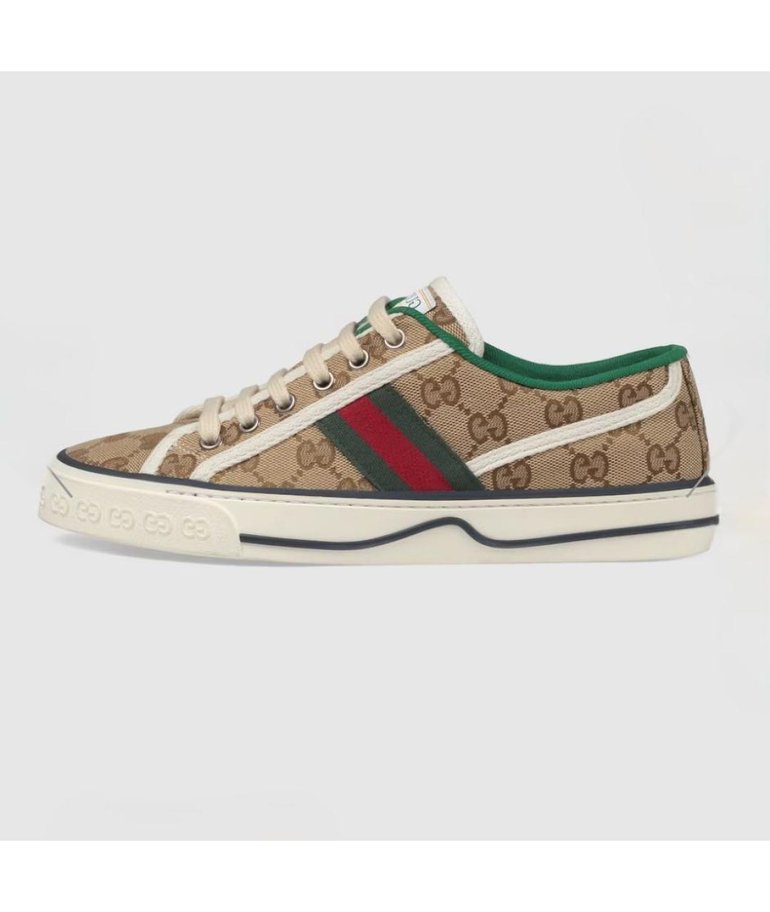 GUCCI Мульти текстильные кеды, фото 2