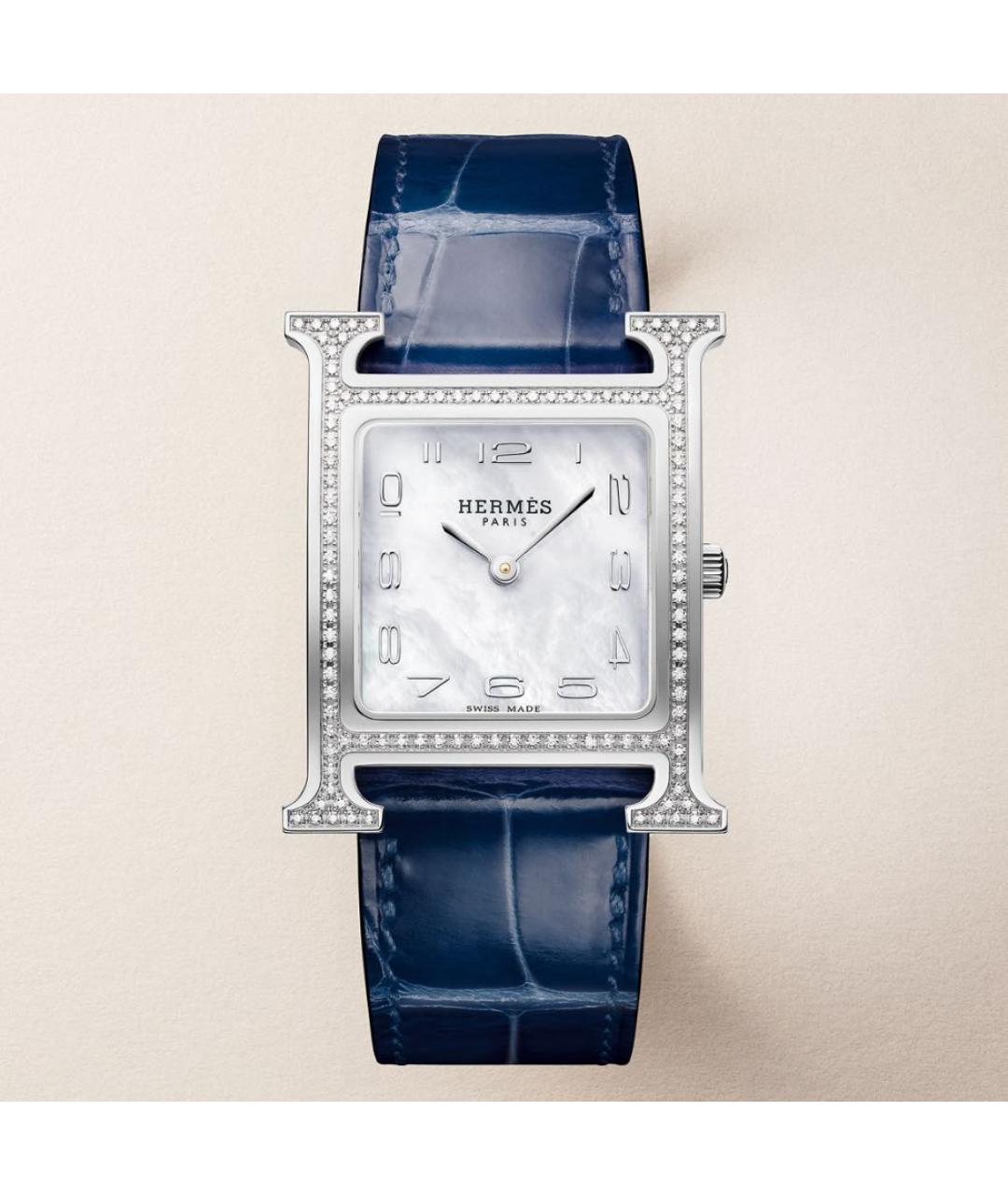 HERMES Серебряные часы, фото 2
