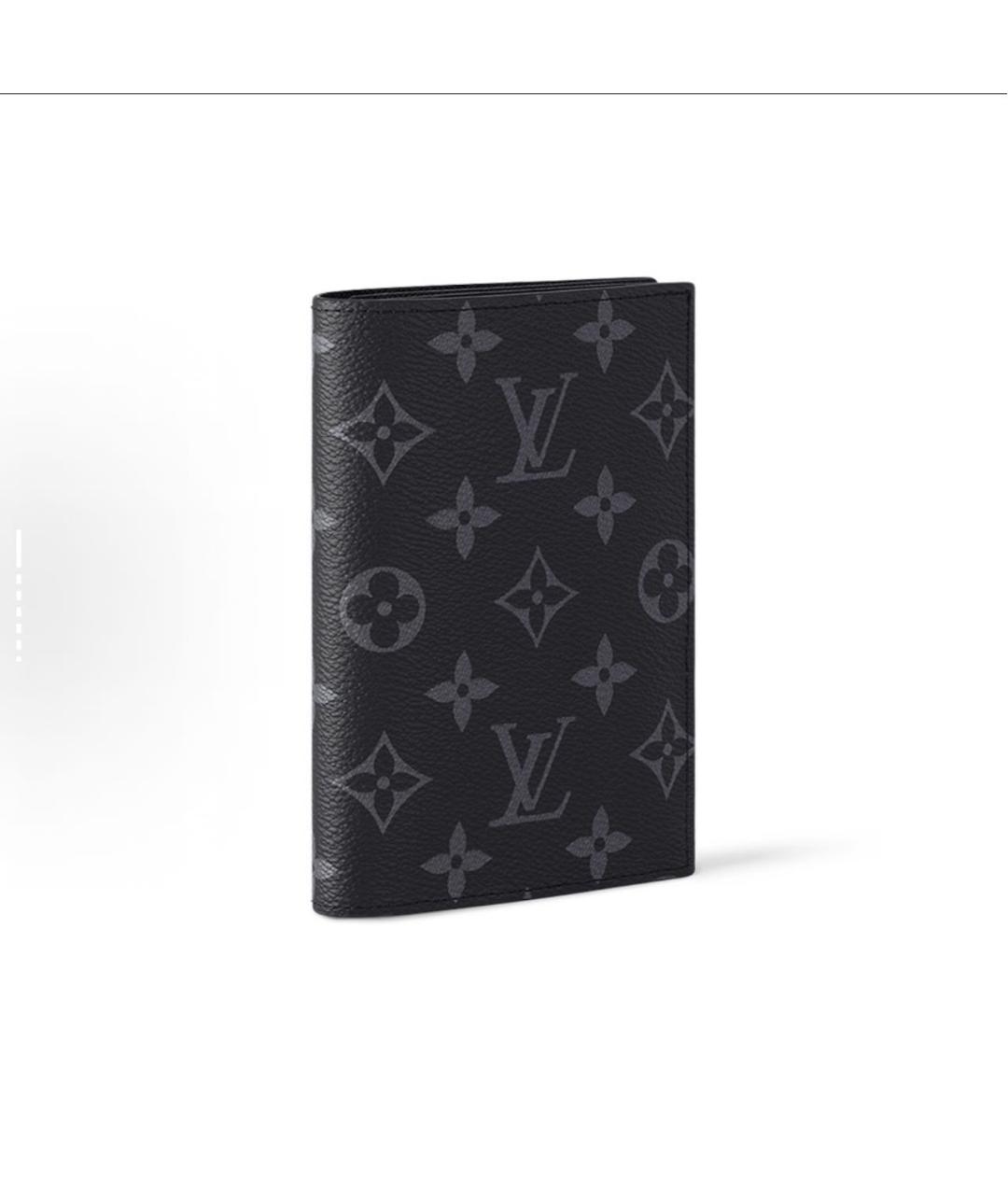 LOUIS VUITTON Черная визитница, фото 2