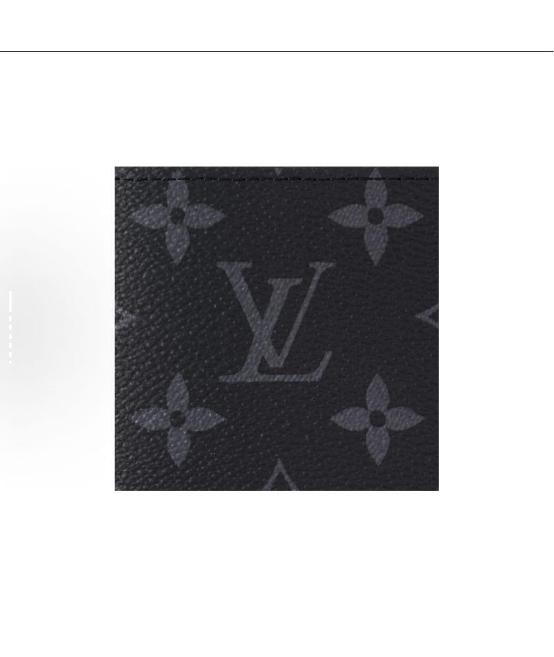 LOUIS VUITTON Черная визитница, фото 5