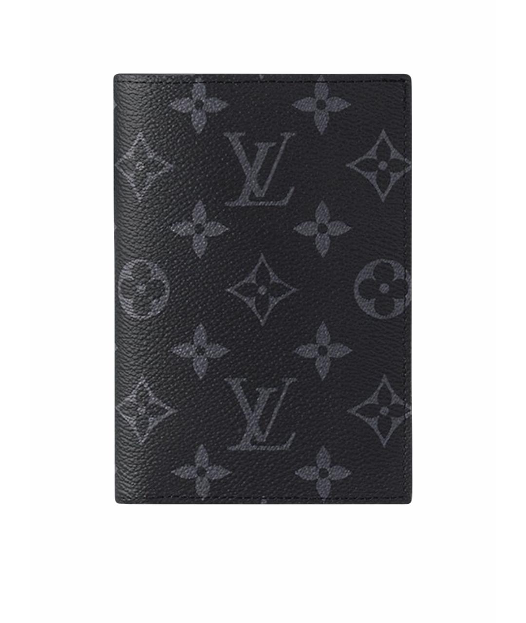 LOUIS VUITTON Черная визитница, фото 1