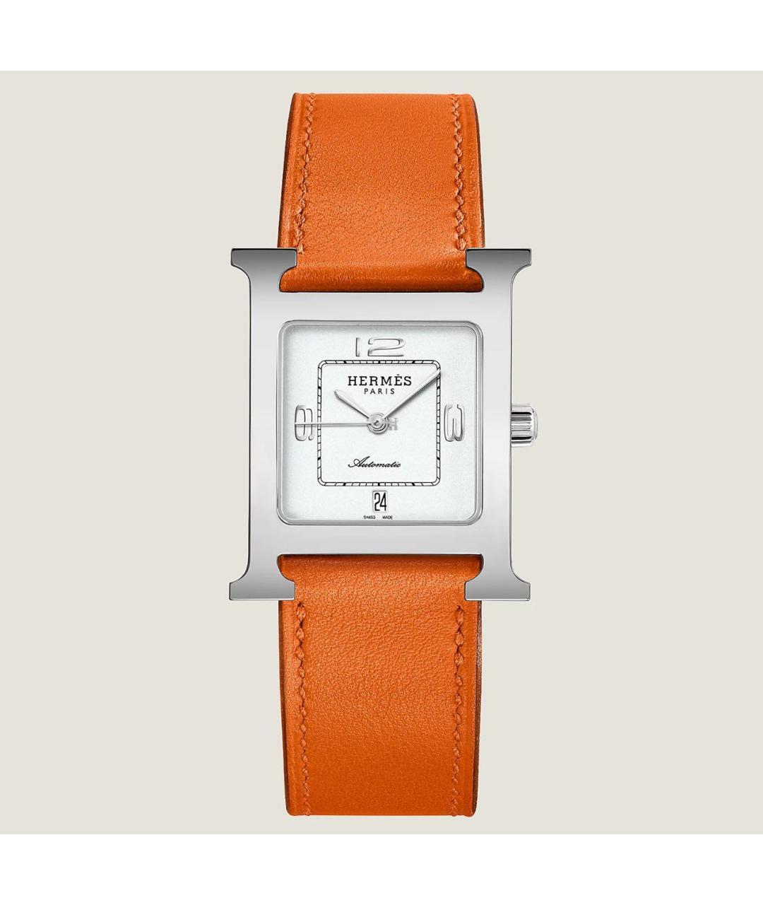HERMES Серебряные часы, фото 5