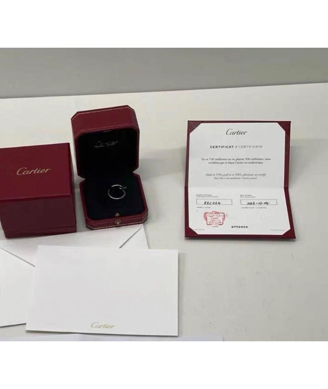 CARTIER Кольцо из белого золота, фото 2