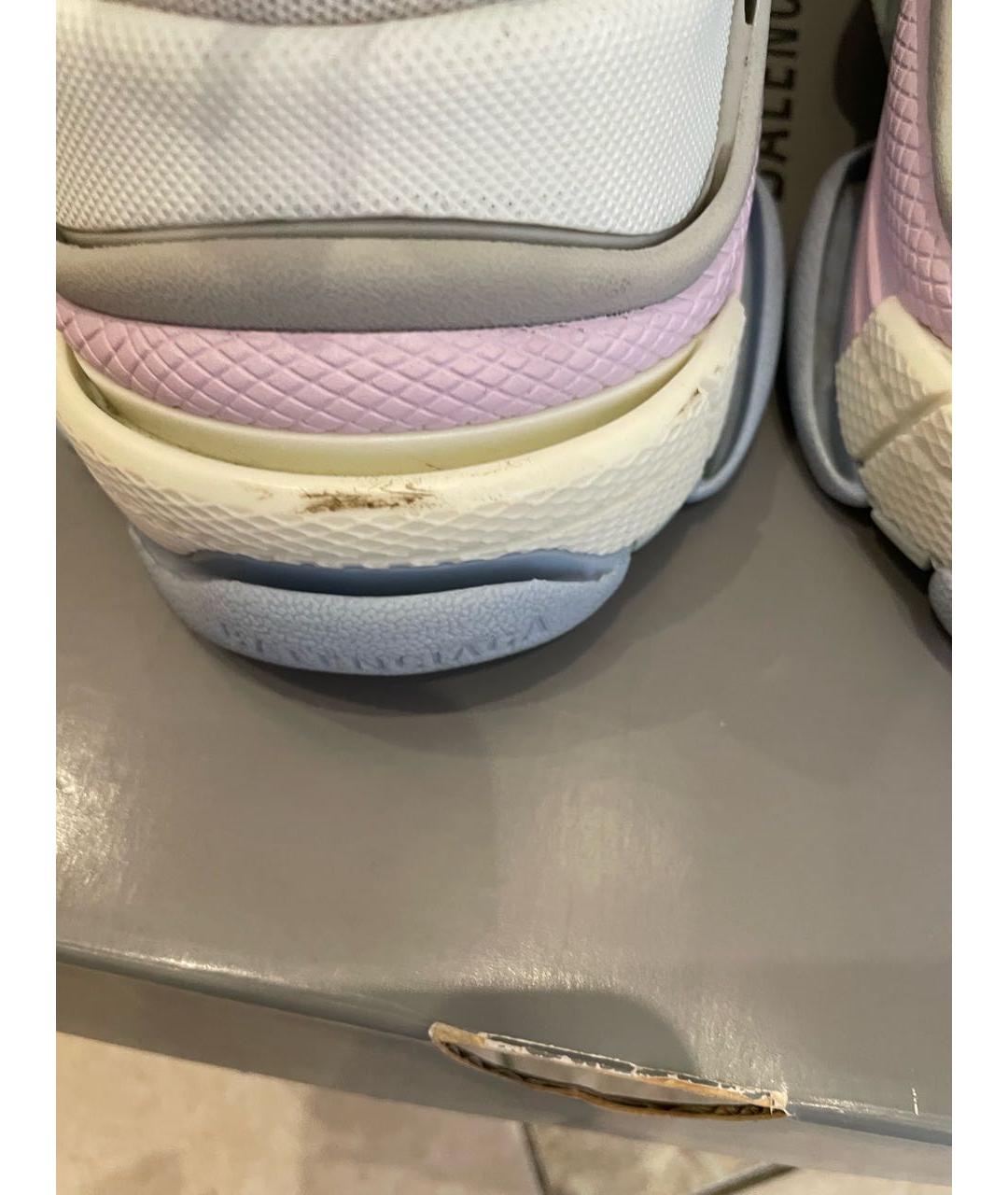 BALENCIAGA Серые текстильные кроссовки, фото 8