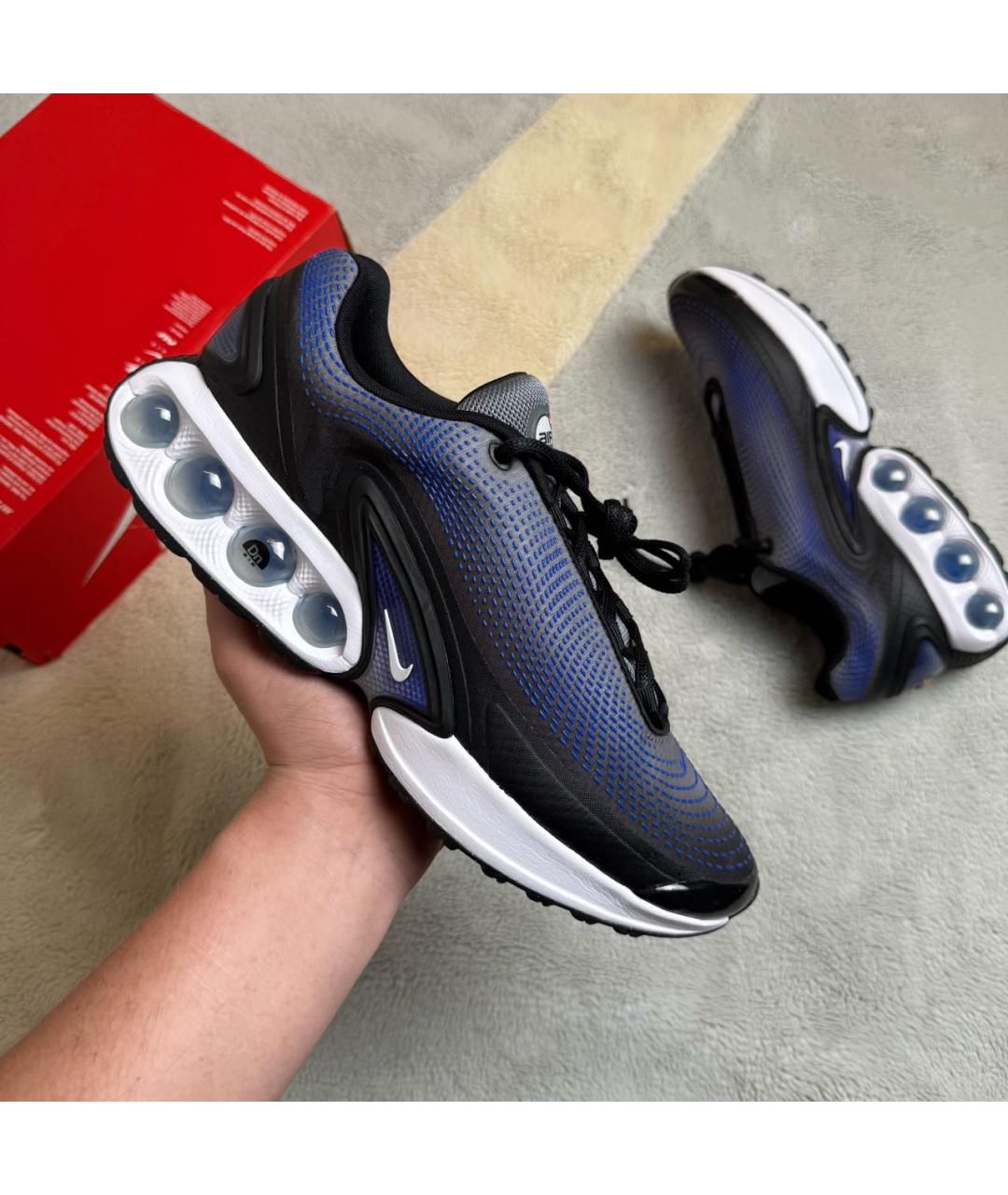 NIKE Темно-синие низкие кроссовки / кеды, фото 2