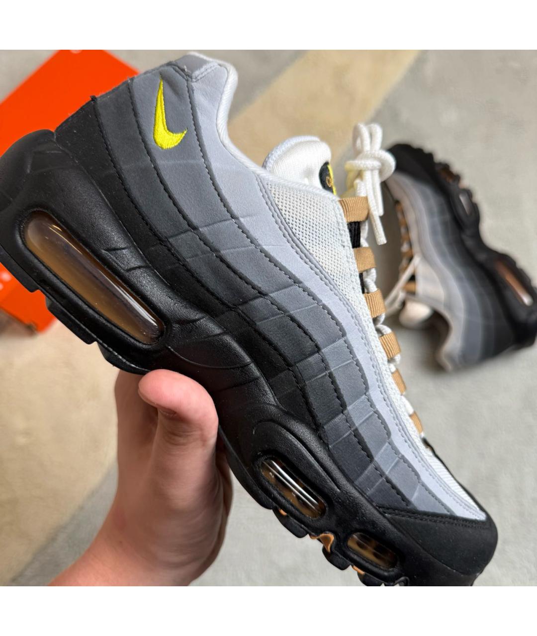 NIKE Черные низкие кроссовки / кеды, фото 5