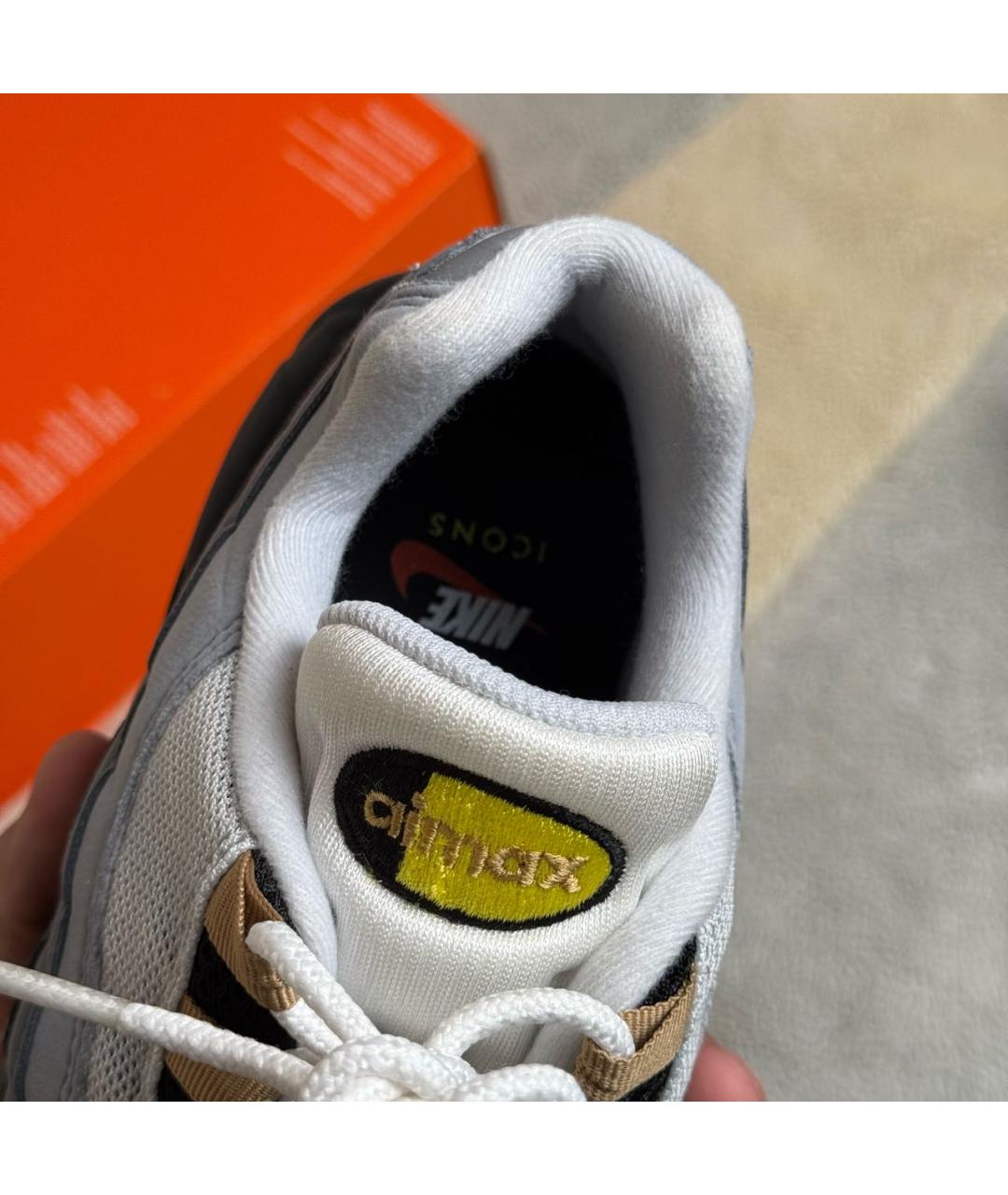 NIKE Черные низкие кроссовки / кеды, фото 8