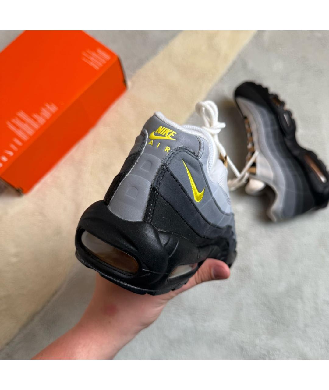 NIKE Черные низкие кроссовки / кеды, фото 3