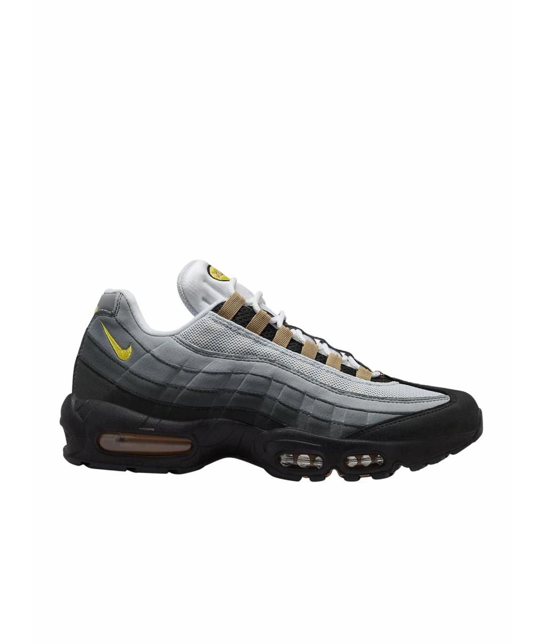 NIKE Черные низкие кроссовки / кеды, фото 1