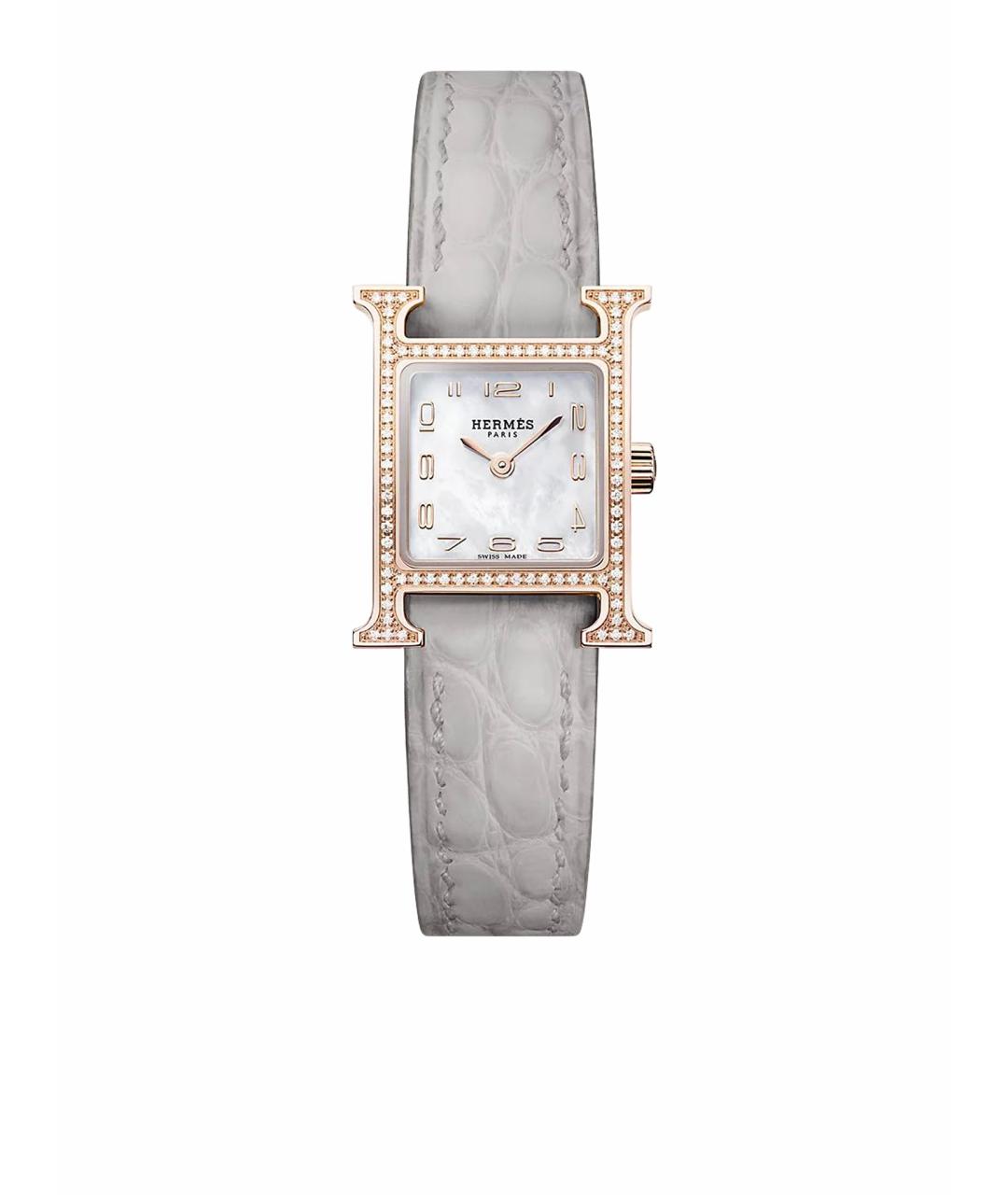 HERMES Золотые часы из розового золота, фото 1