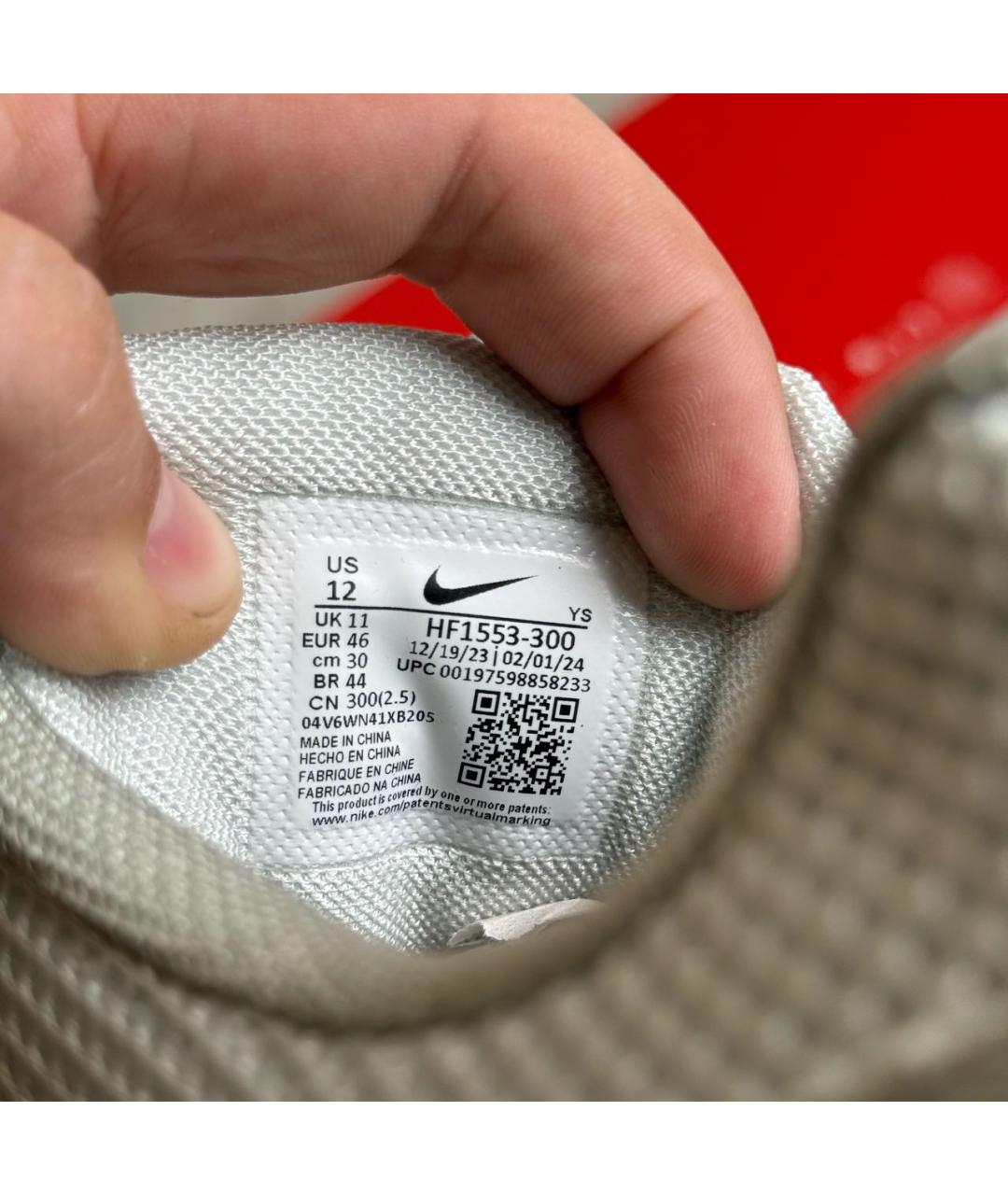 NIKE Хаки замшевые низкие кроссовки / кеды, фото 8