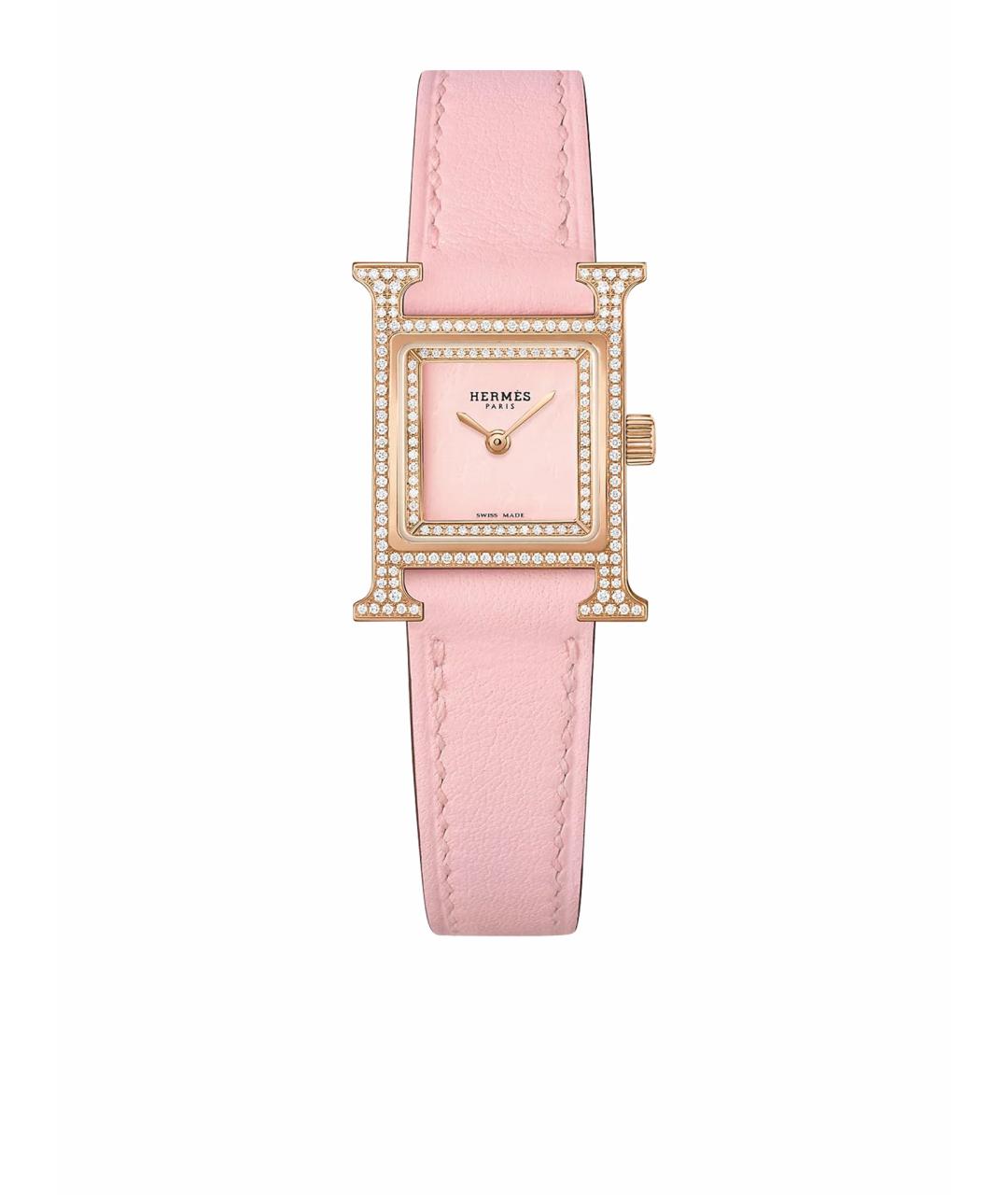 HERMES Золотые часы из розового золота, фото 1