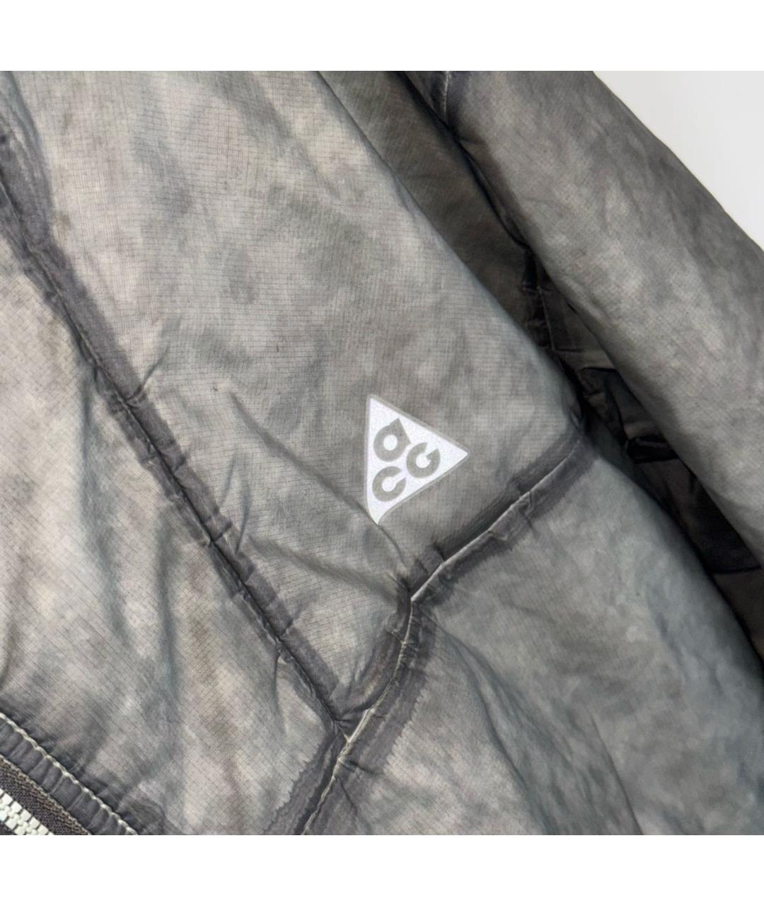 NIKE ACG Антрацитовая полиэстеровая куртка, фото 4