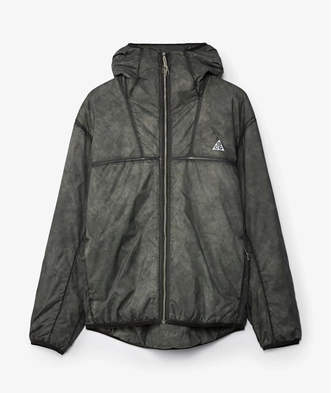 NIKE ACG Антрацитовая полиэстеровая куртка, фото 9