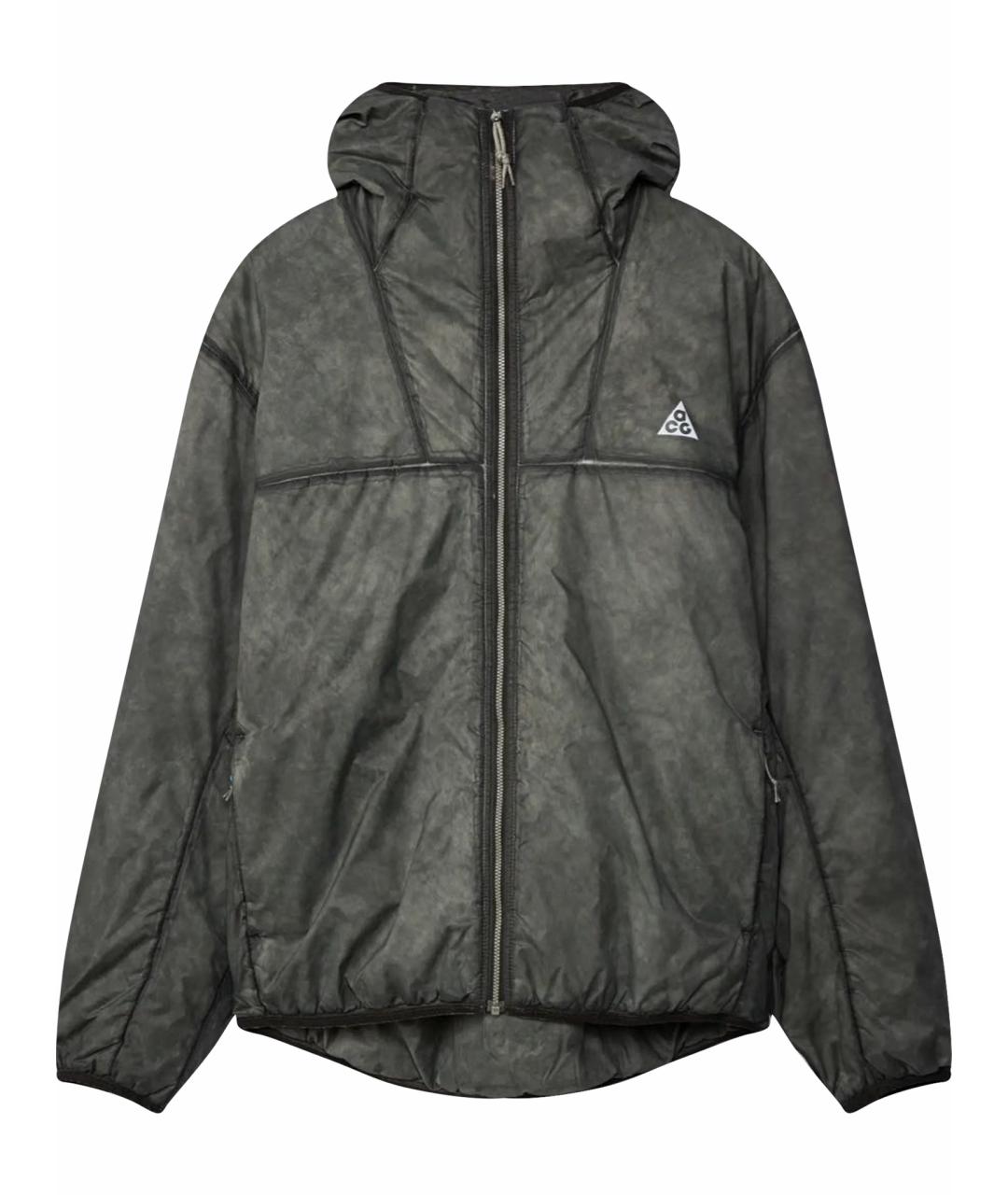 NIKE ACG Антрацитовая полиэстеровая куртка, фото 1