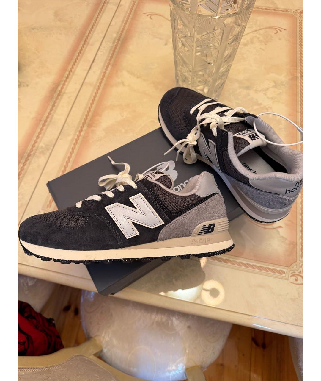 NEW BALANCE Темно-синие низкие кроссовки / кеды, фото 7