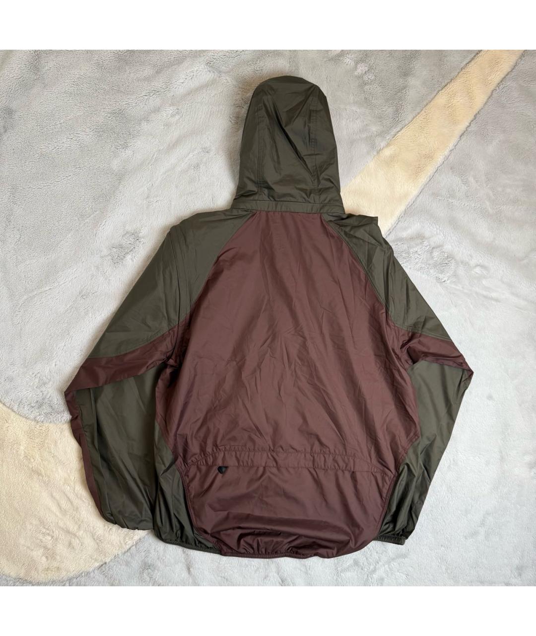 NIKE ACG Хаки полиэстеровая куртка, фото 3