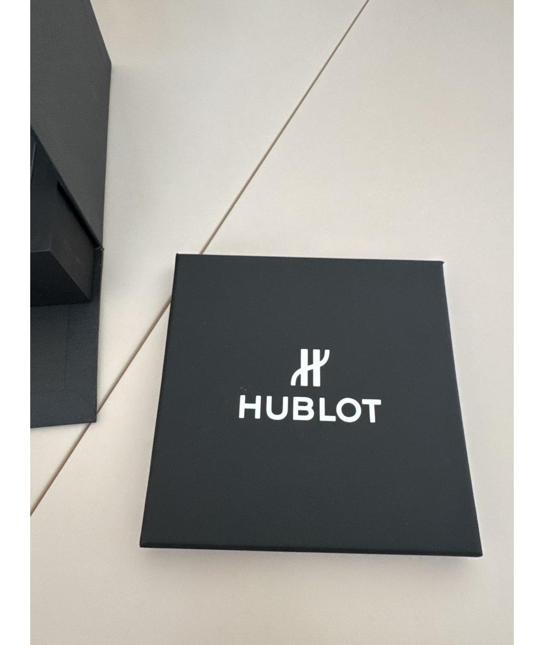 HUBLOT Темно-синие титановые часы, фото 5