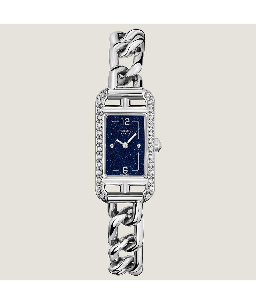 HERMES Серебряные часы, фото 5