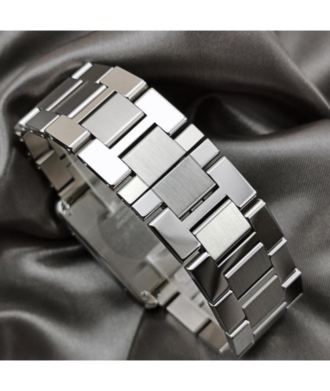 CARTIER Серебряные металлические часы, фото 3