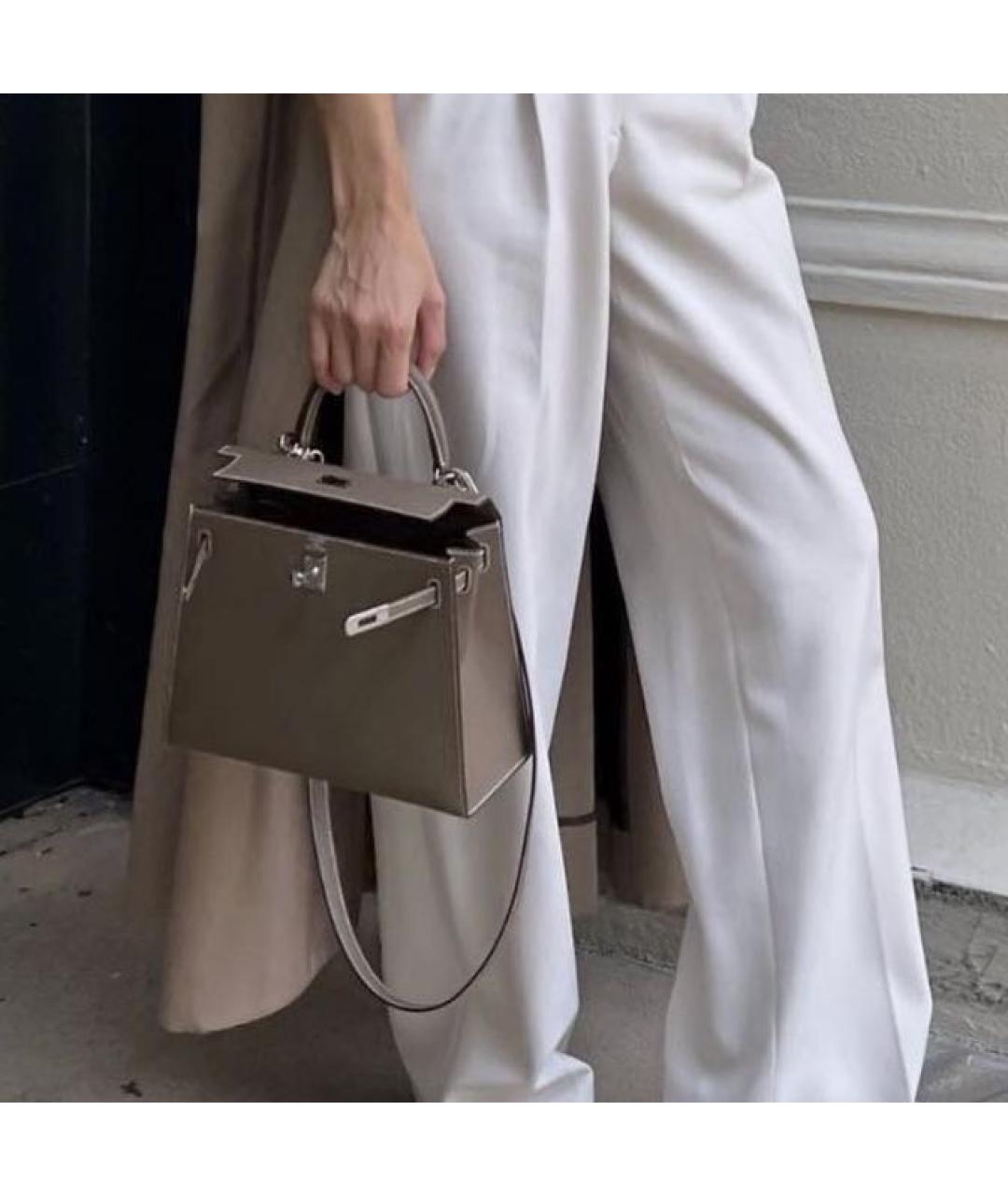 HERMES Кожаная сумка через плечо, фото 2