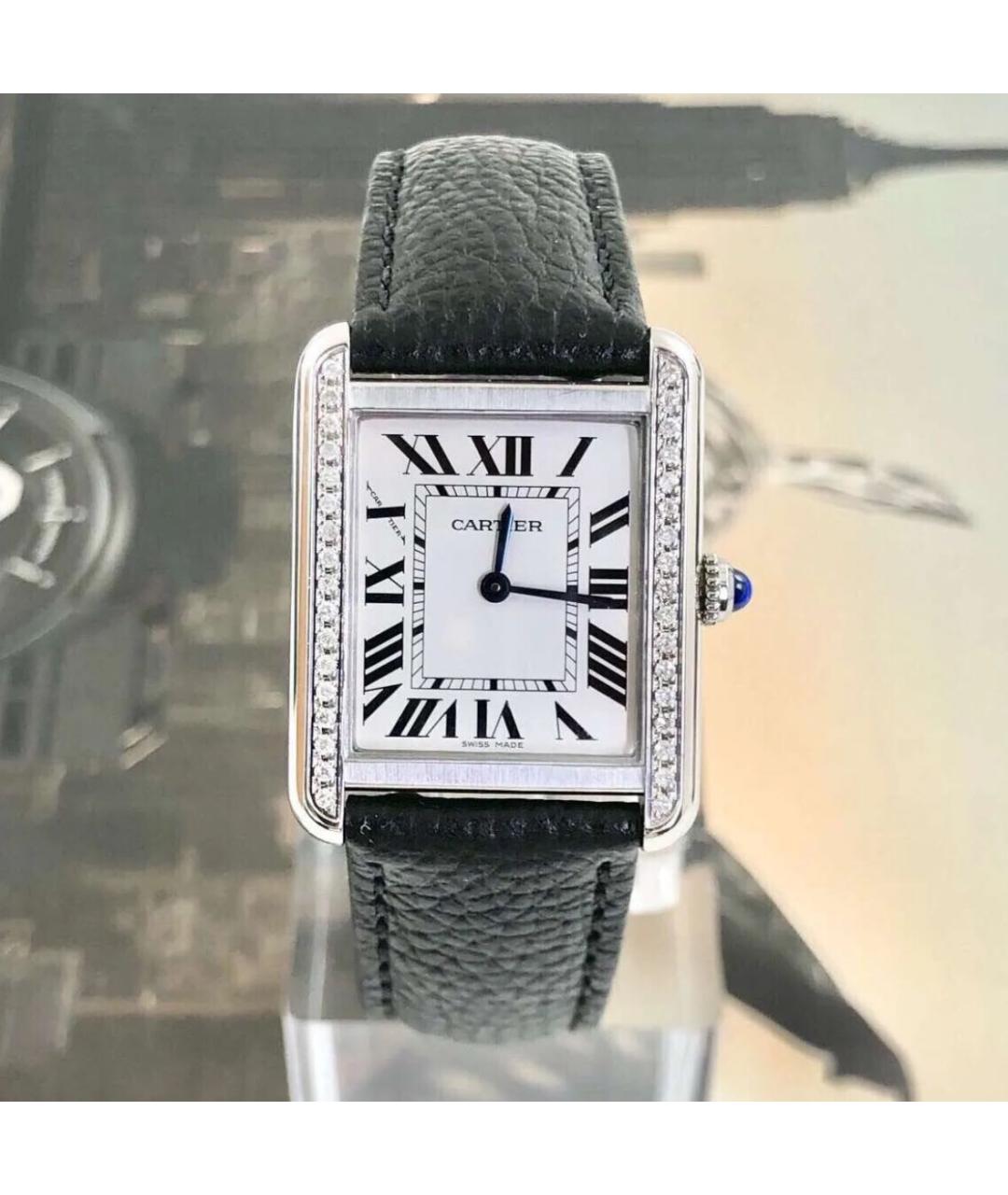 CARTIER Серебряные металлические часы, фото 2