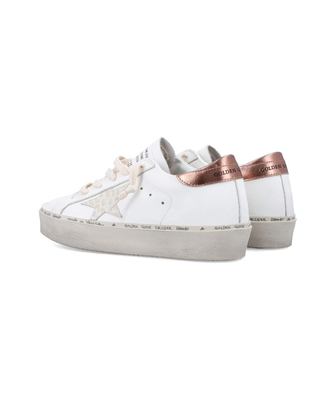 GOLDEN GOOSE DELUXE BRAND Белые кожаные кеды, фото 4