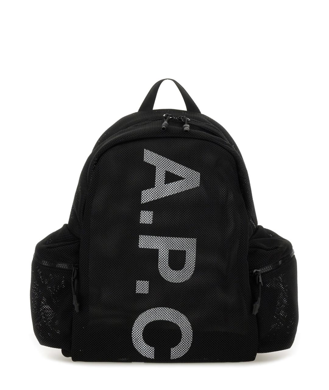 A.P.C. Черный синтетический рюкзак, фото 1