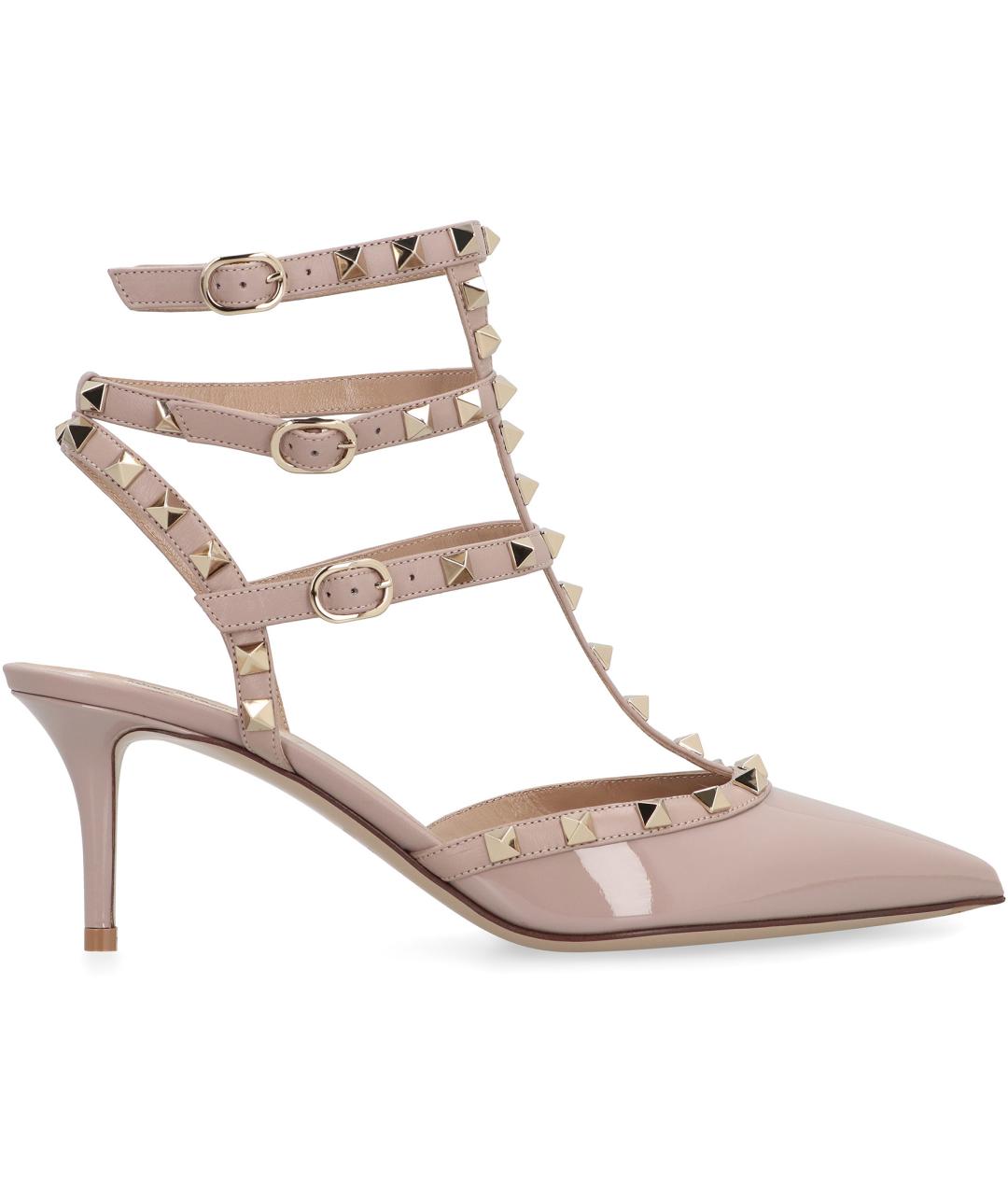 VALENTINO Розовые туфли из лакированной кожи, фото 2