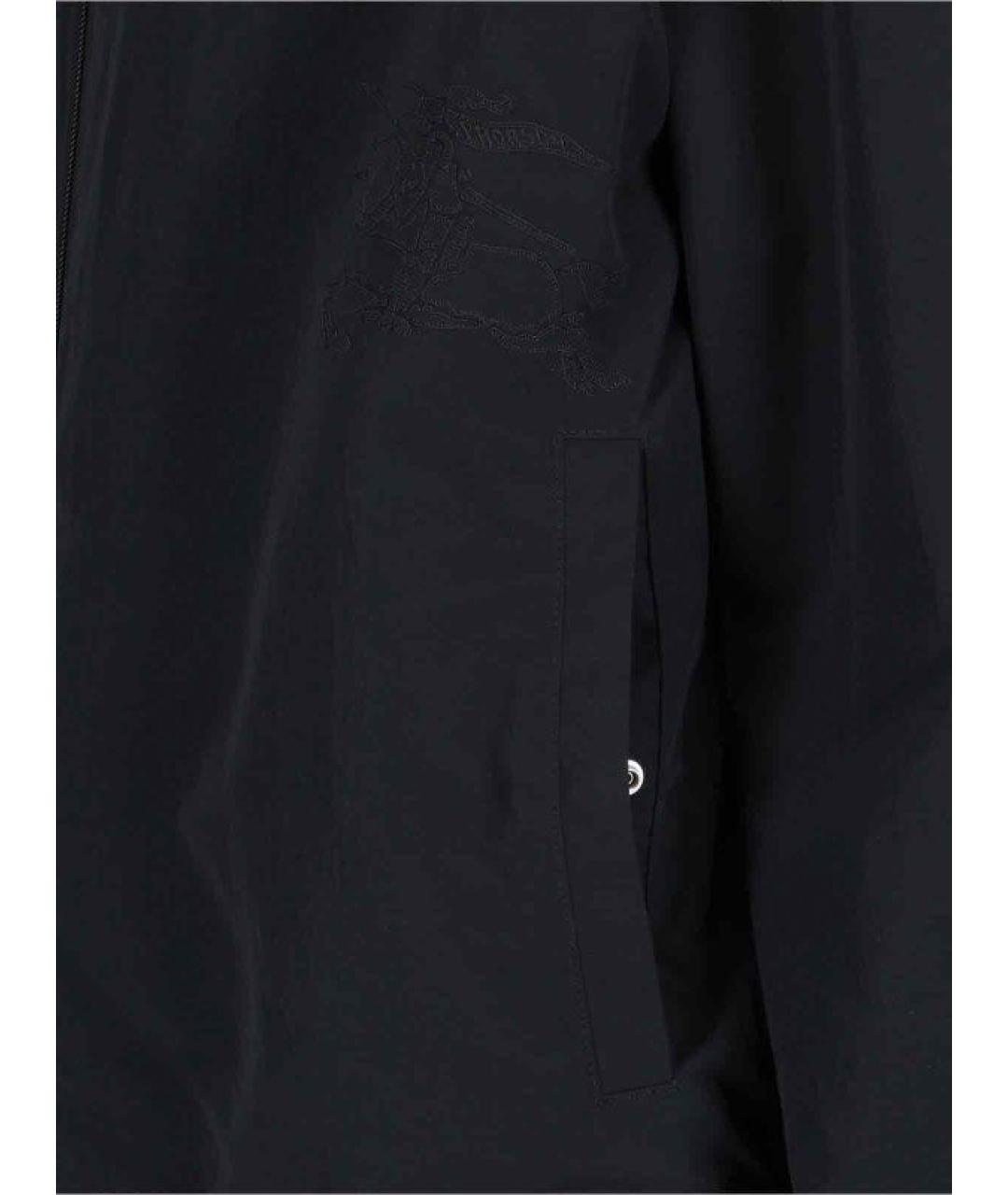 BURBERRY Бежевая полиэстеровая куртка, фото 4