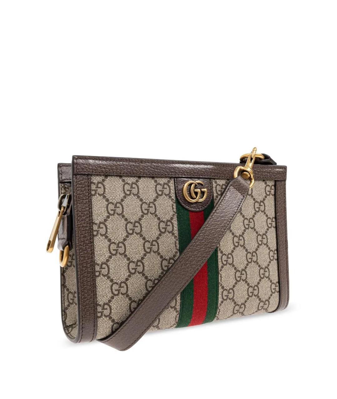GUCCI Бежевая папка для документов, фото 4
