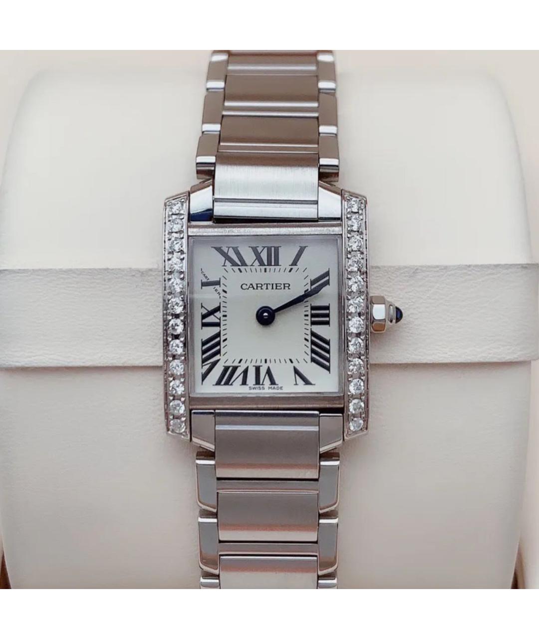 CARTIER Серебряные металлические часы, фото 2