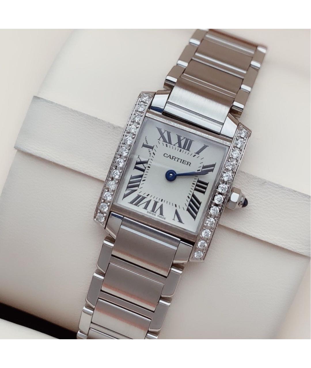 CARTIER Серебряные металлические часы, фото 7