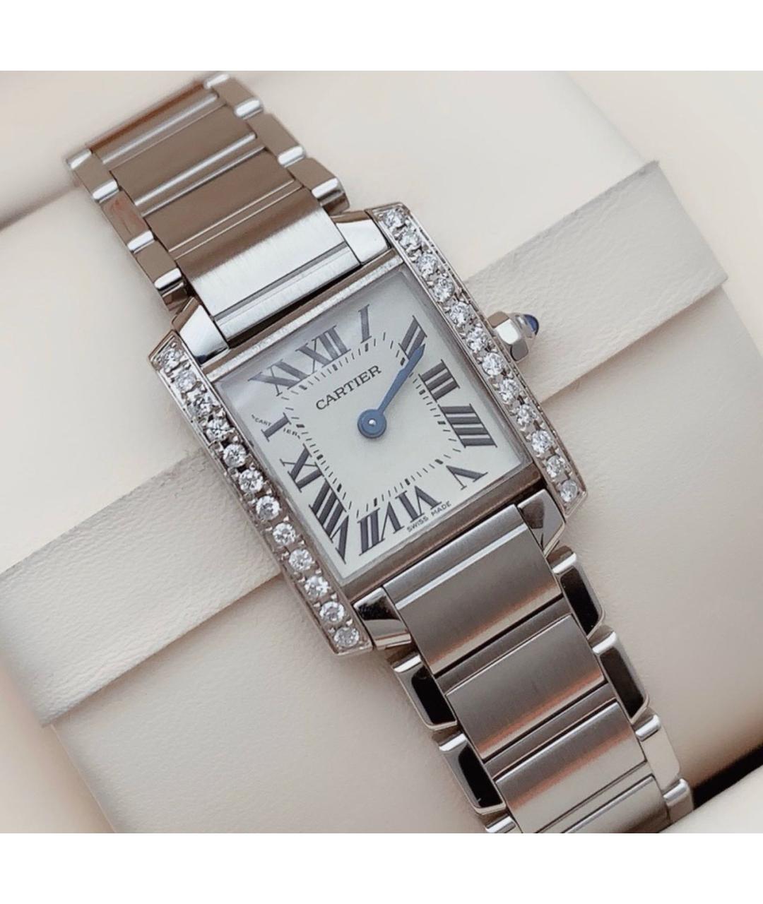 CARTIER Серебряные металлические часы, фото 6