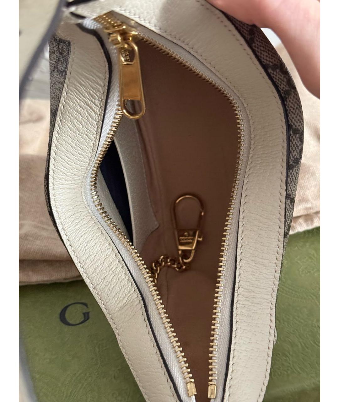 GUCCI Мульти кожаная сумка с короткими ручками, фото 6