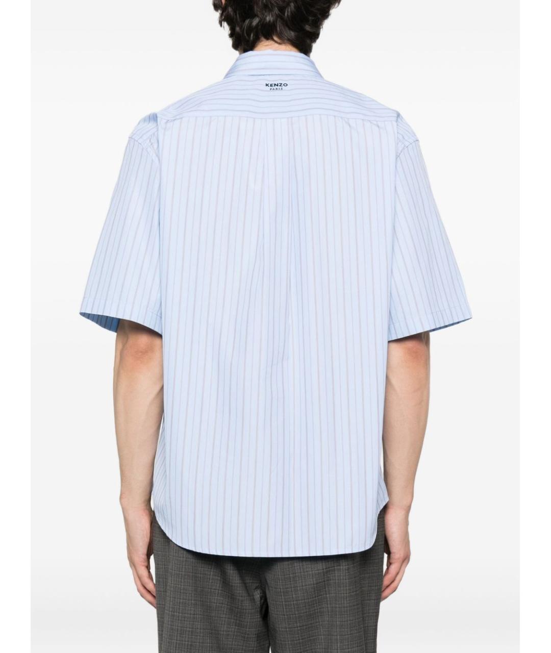 KENZO Голубая кэжуал рубашка, фото 4
