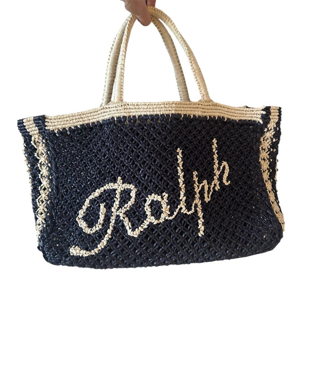 RALPH LAUREN Синяя пляжная сумка, фото 6