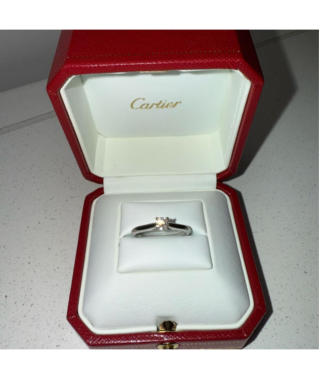 CARTIER Платиновое кольцо, фото 5