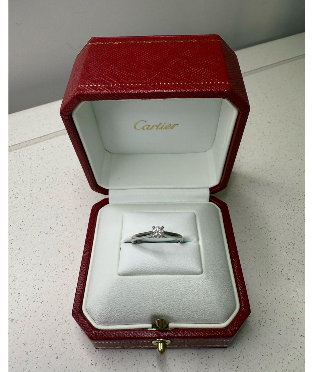 CARTIER Платиновое кольцо, фото 2