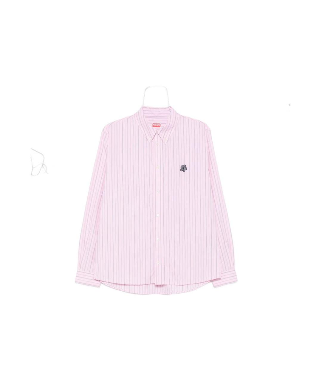 KENZO Розовая кэжуал рубашка, фото 1