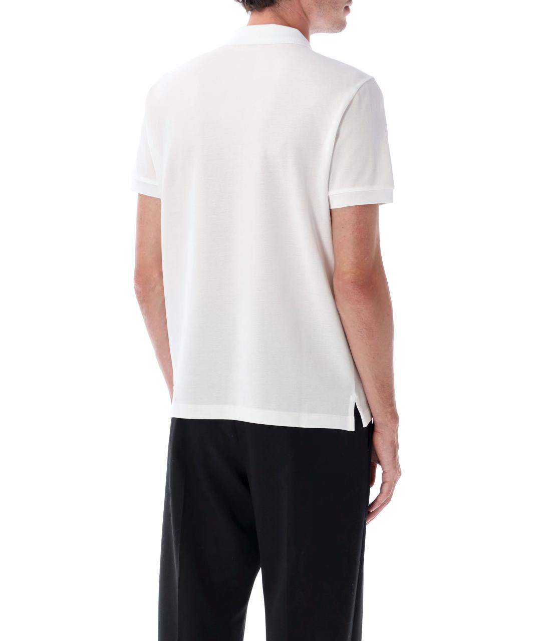 FENDI Белая хлопковая футболка, фото 2