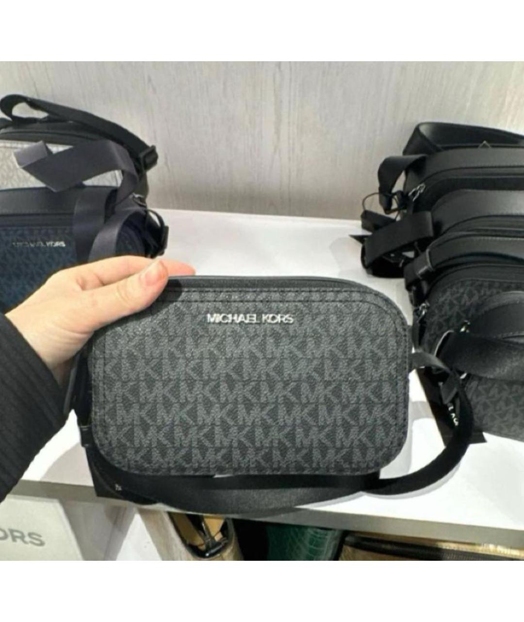 MICHAEL KORS Черная сумка на плечо, фото 8