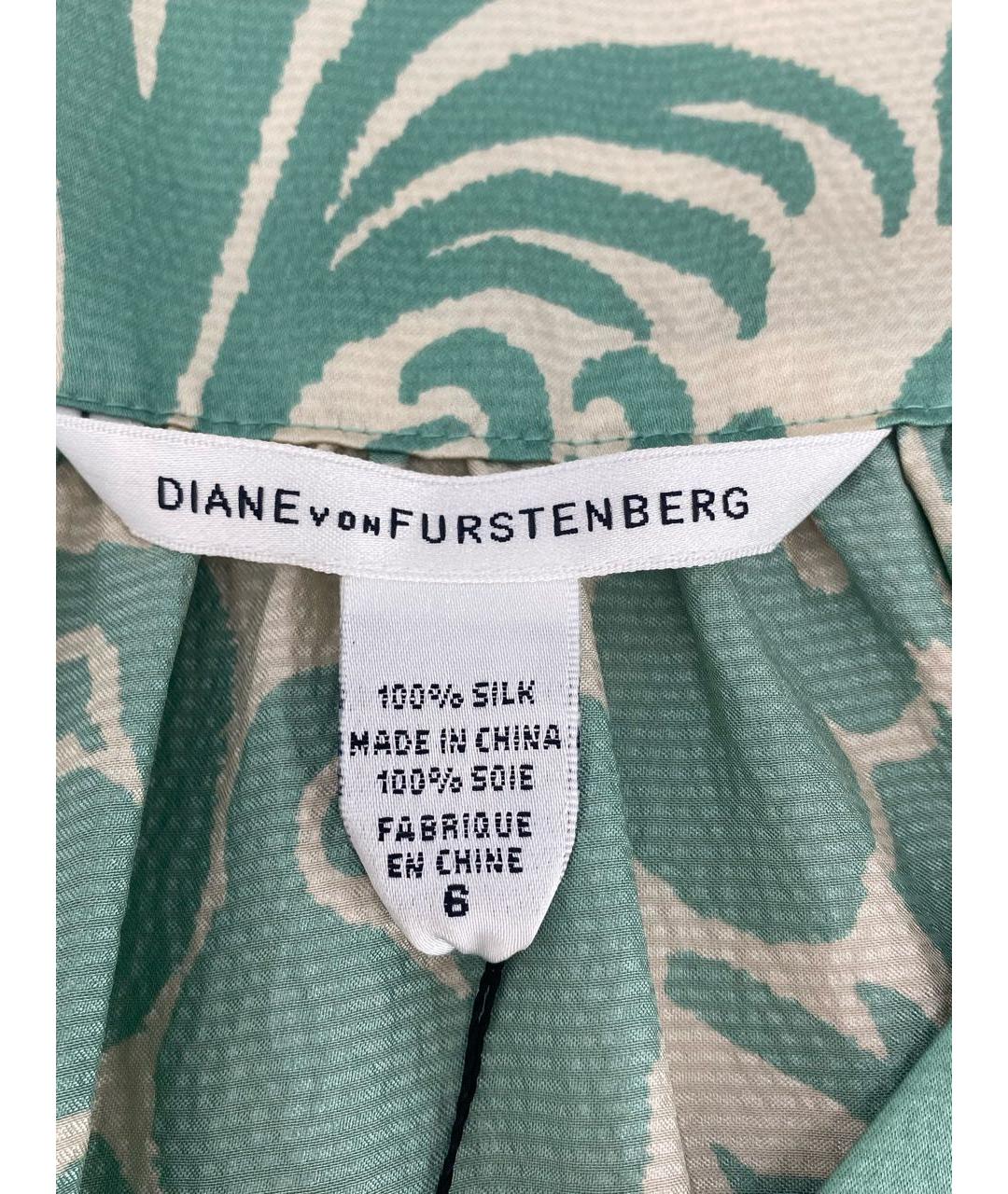 DIANE VON FURSTENBERG Шелковая блузы, фото 7